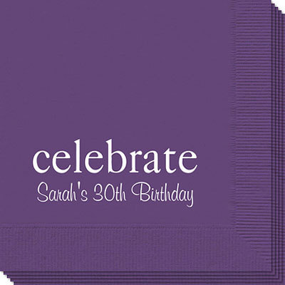 Big Word Celebrate Napkins